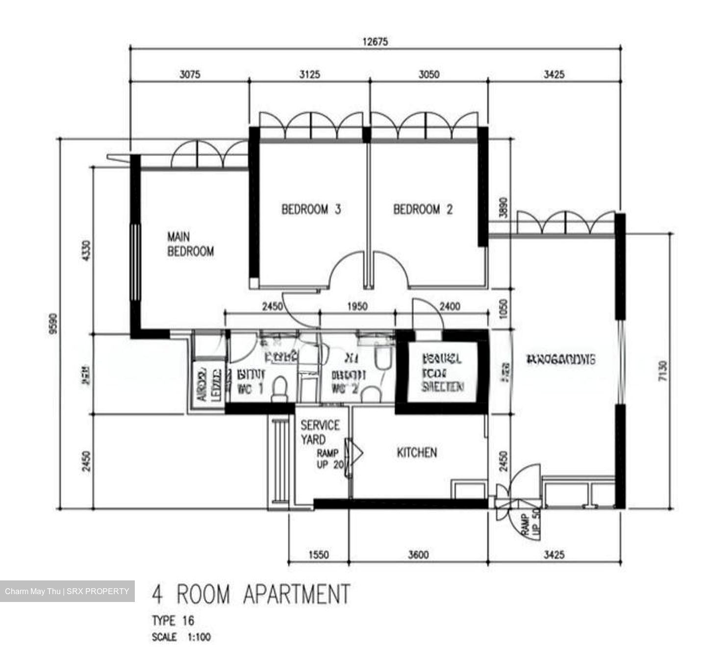 Blk 22 Ghim Moh Valley (Queenstown), HDB 4 Rooms #500299081